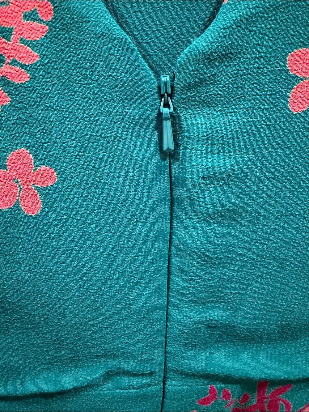 Anthropologie Maeve Teal Andalusia Floral Jumpsuit Size 4 - Picture 12 of 15